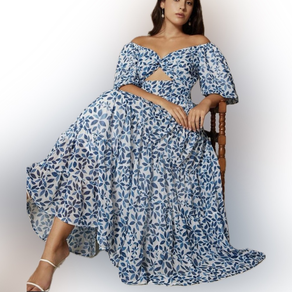 🩵 PLUS Floral Dress 🩵 - Picture 5 of 7